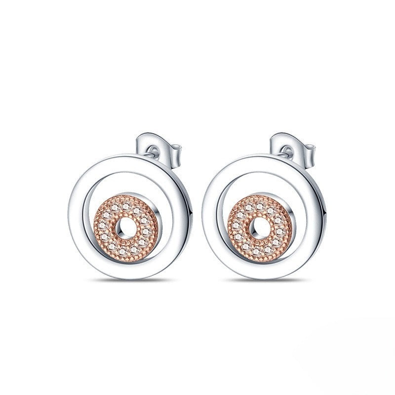 Fashion Special-interest High-grade Love Butterfly Star And Moon Earrings