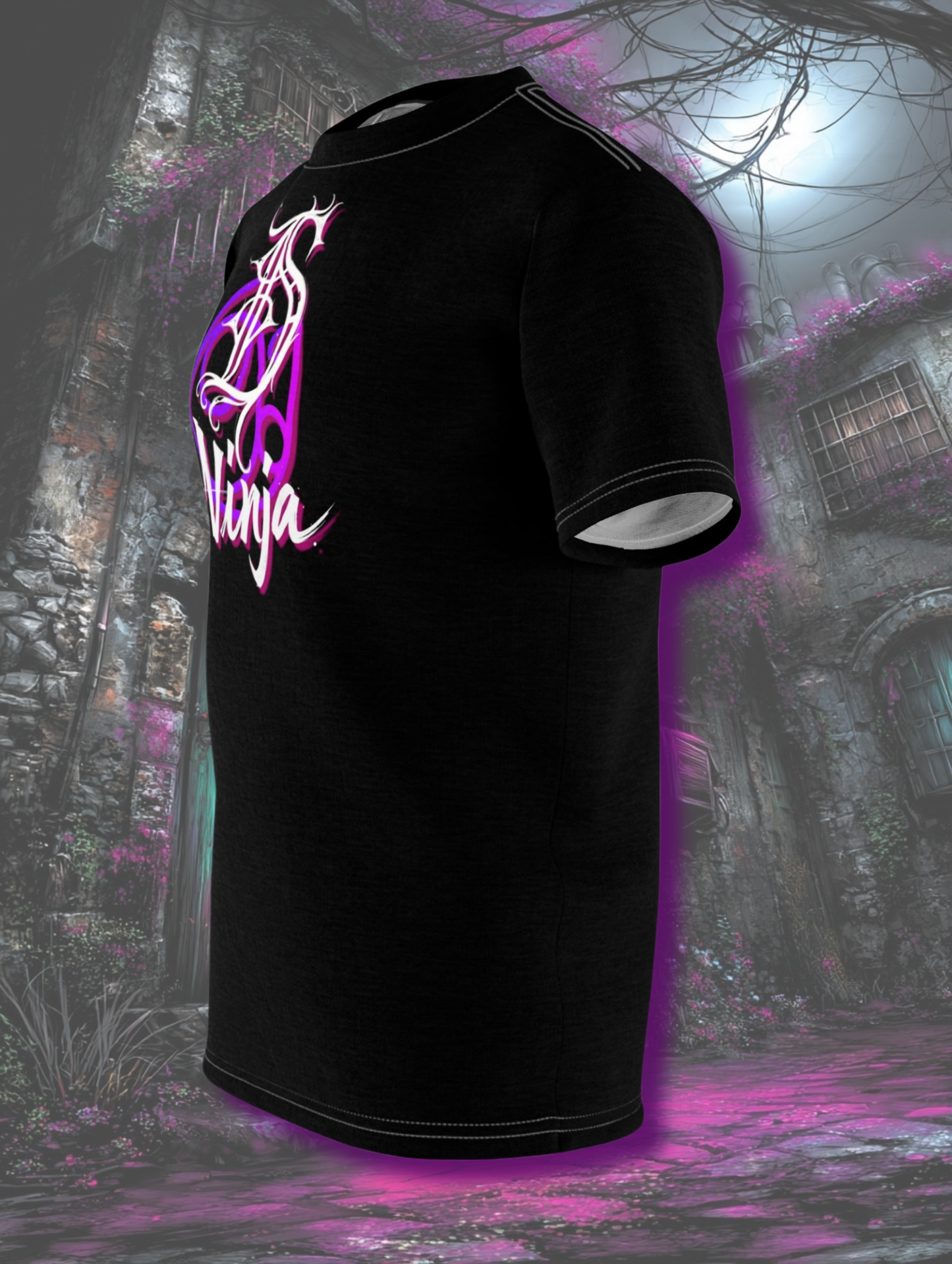 Die Hard Ninja Graphic Tee Unisex Cut & Sew