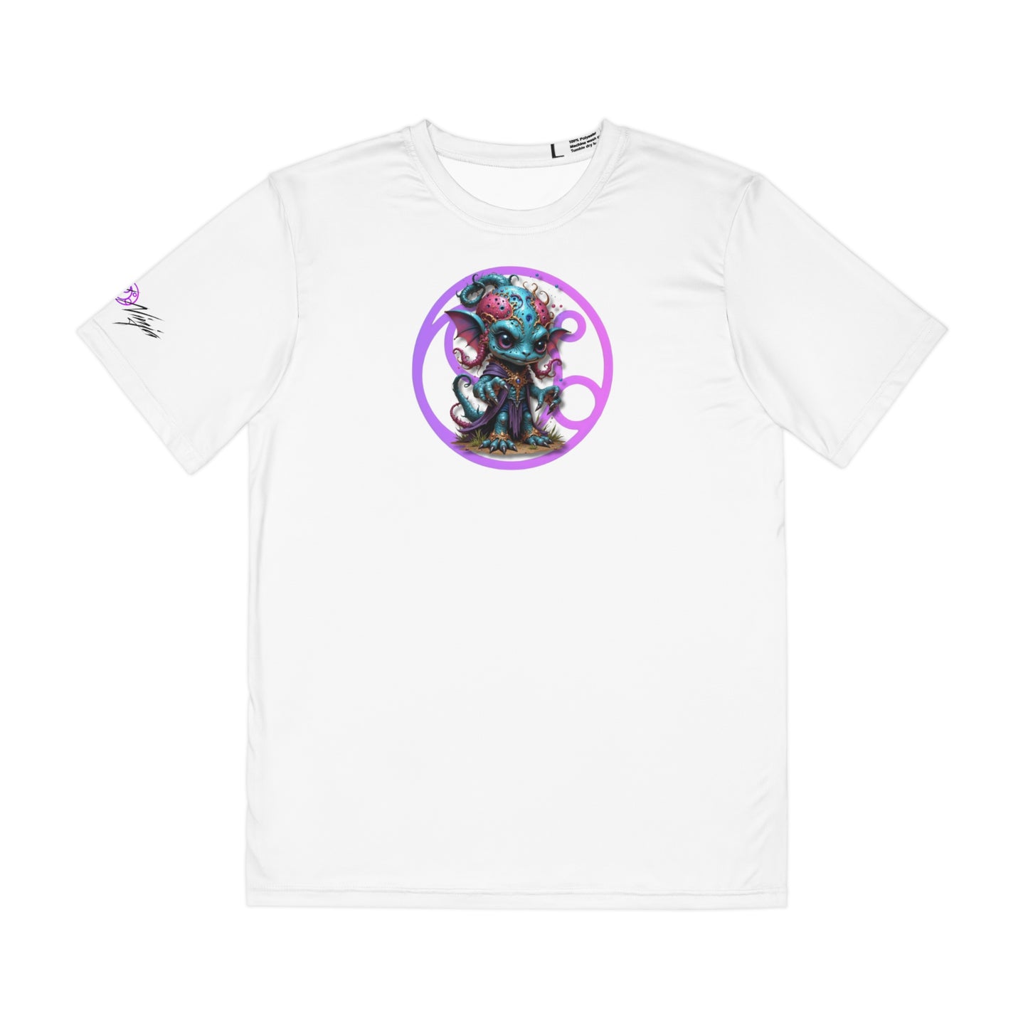 Little Horrors DNA Men's Tee - Vibrant Polyester Graphic Tee for Casual Wear, Anime Fans, Gifts, and Celebrations