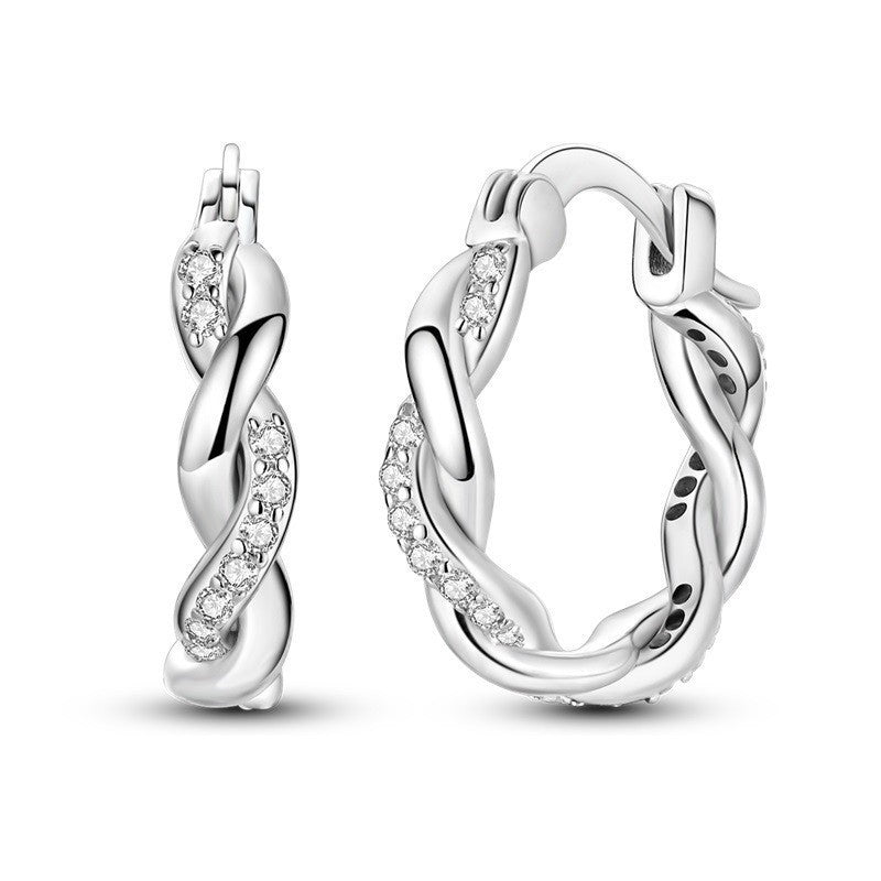 Fashion Special-interest High-grade Love Butterfly Star And Moon Earrings