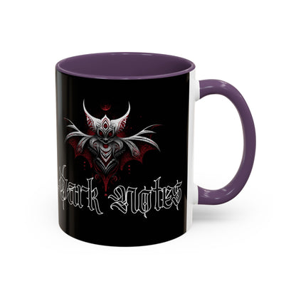 Dark Notes Accent Coffee Mug (11, 15oz)