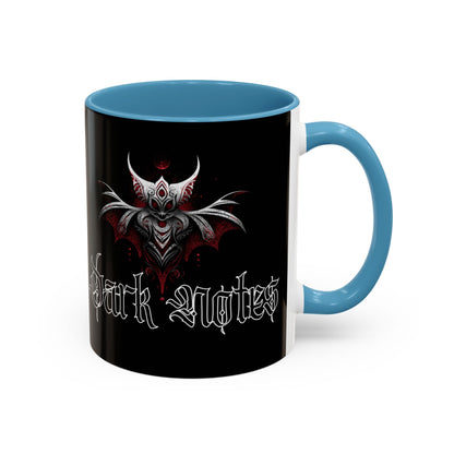 Dark Notes Accent Coffee Mug (11, 15oz)