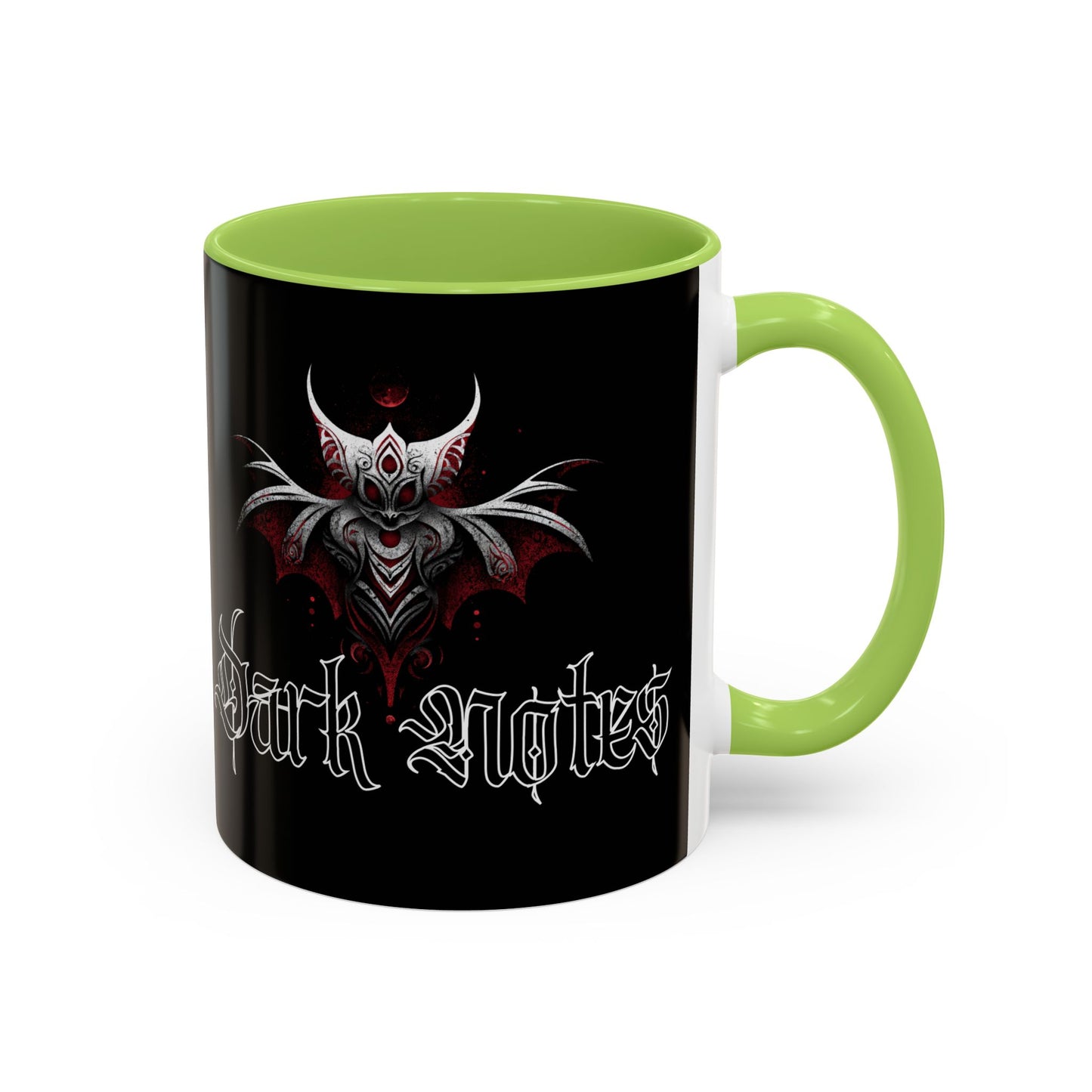 Dark Notes Accent Coffee Mug (11, 15oz)