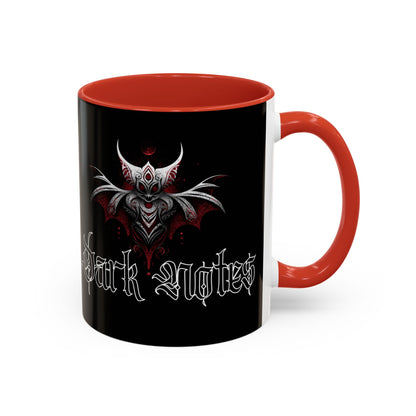 Dark Notes Accent Coffee Mug (11, 15oz)
