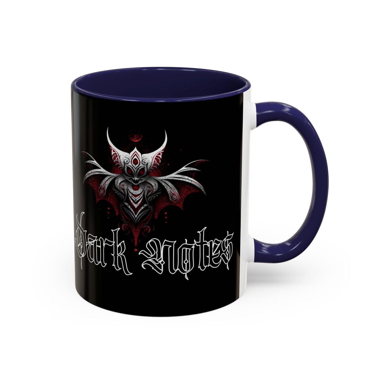 Dark Notes Accent Coffee Mug (11, 15oz)