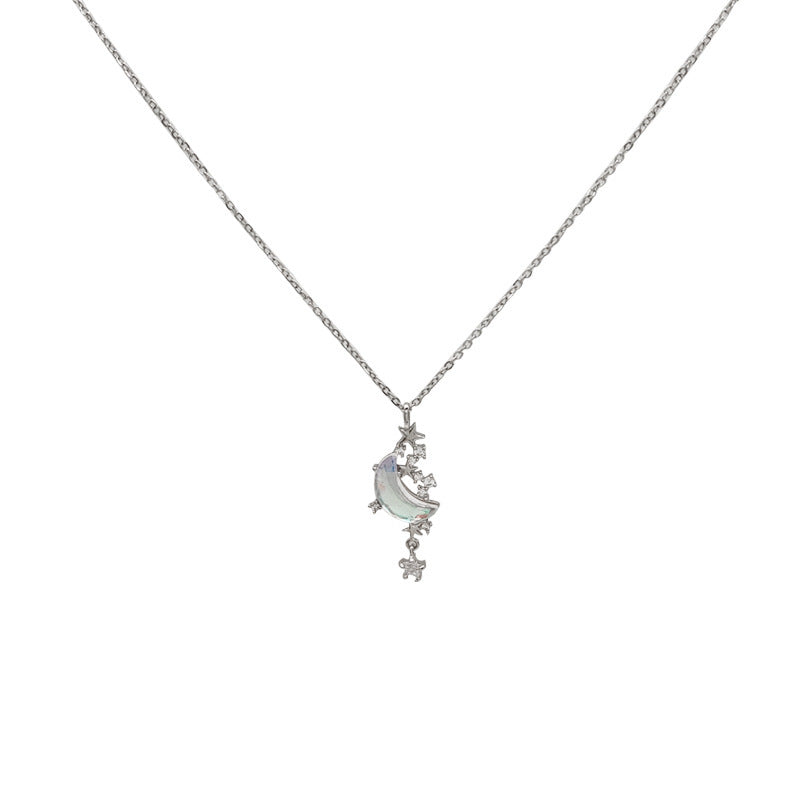 Moon Splash Star River Temperament Wild Necklace For Women