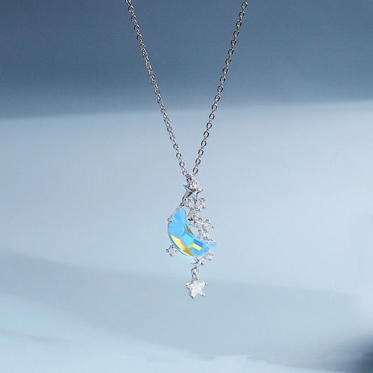 Moon Splash Star River Temperament Wild Necklace For Women